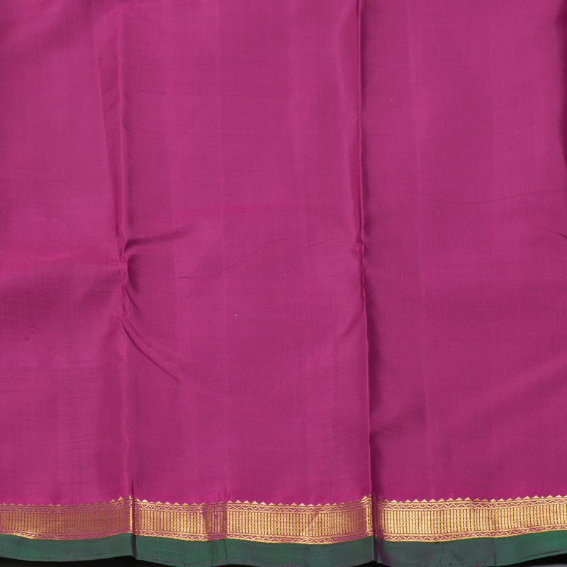 Hayagrivas Handloom Purple Kanjivaram Silk Saree KBF153D1-1
