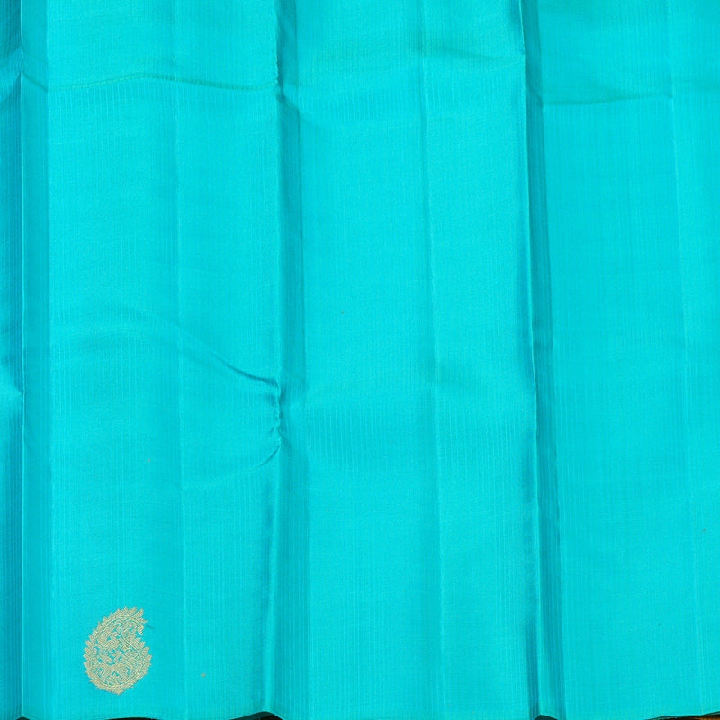 Hayagrivas Handloom Honey Mustard Kanjivaram Silk Saree KBF153D2-3