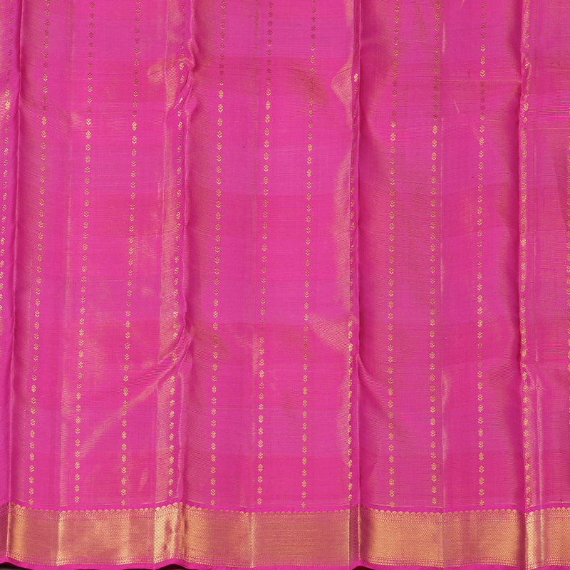 Hayagrivas Handloom Multicolour Checks Kanjivaram Silk Saree KBF153D7-1