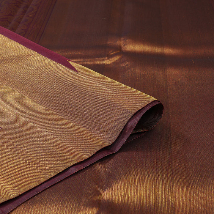 Hayagrivas Handloom Bottle Green Kanjivaram Silk Saree KBF156D10-1