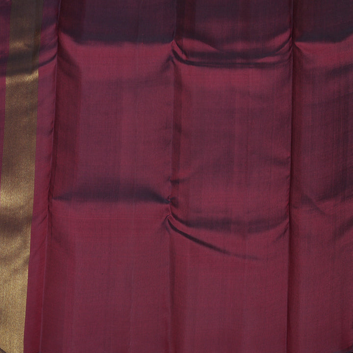 Hayagrivas Handloom Bottle Green Kanjivaram Silk Saree KBF156D10-1