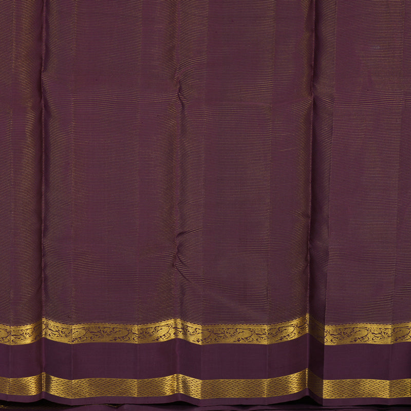 Hayagrivas Handloom Burgundy Kanjivaram Silk Saree KBF157D5-1