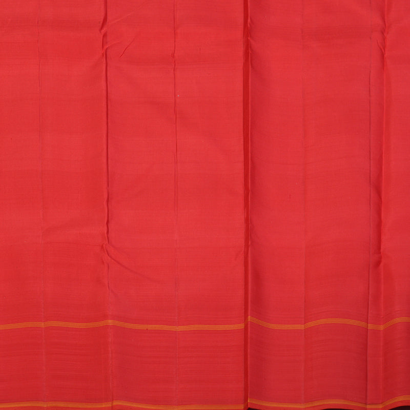 Hayagrivas Handloom Baby Pink & White Checks Kanjivaram Silk Saree KBF159D1-1