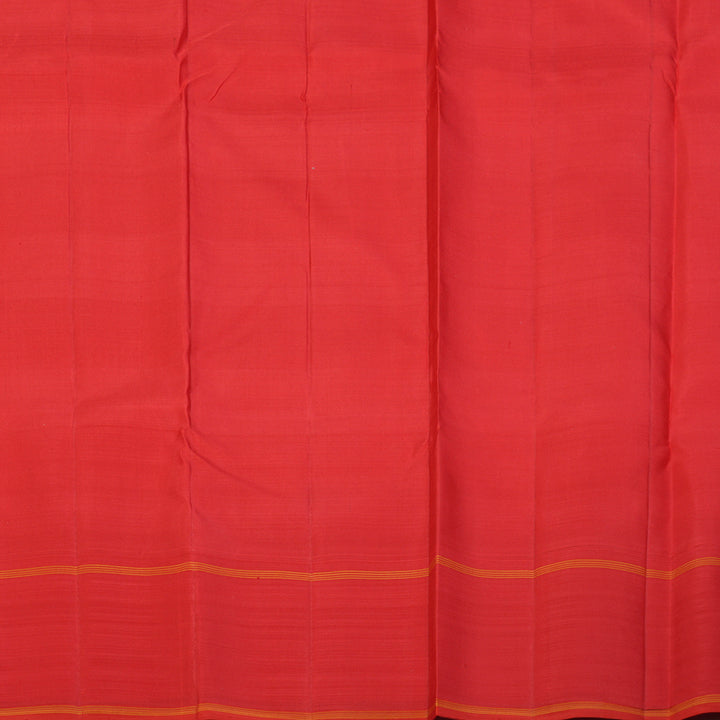 Hayagrivas Handloom Baby Pink & White Checks Kanjivaram Silk Saree KBF159D1-1