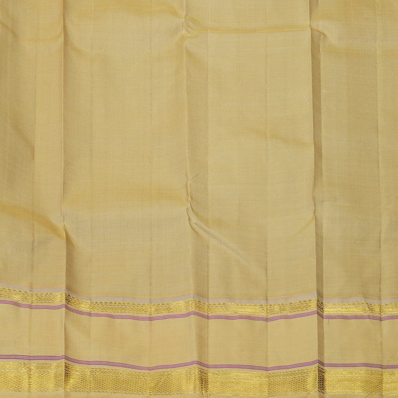 Hayagrivas Handloom Wine Kanjivaram Silk Saree with Sandal Border KBF15D1-4