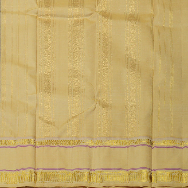 Hayagrivas Handloom Wine Kanjivaram Silk Saree with Sandal Border KBF15D1-4