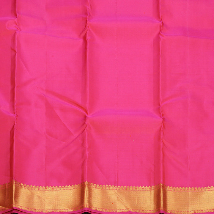 Hayagrivas Handloom Pink Kanjivaram Silk Saree KBF160D1-7
