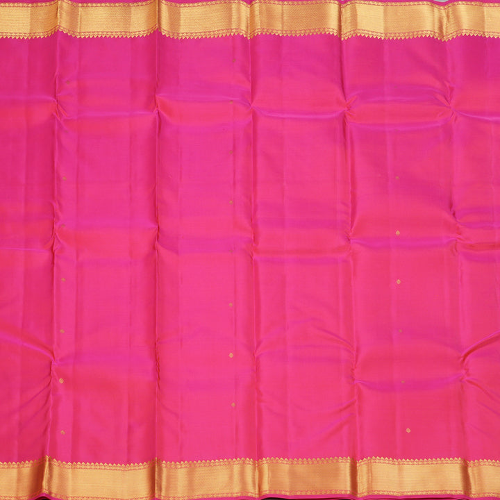 Hayagrivas Handloom Pink Kanjivaram Silk Saree KBF160D1-7