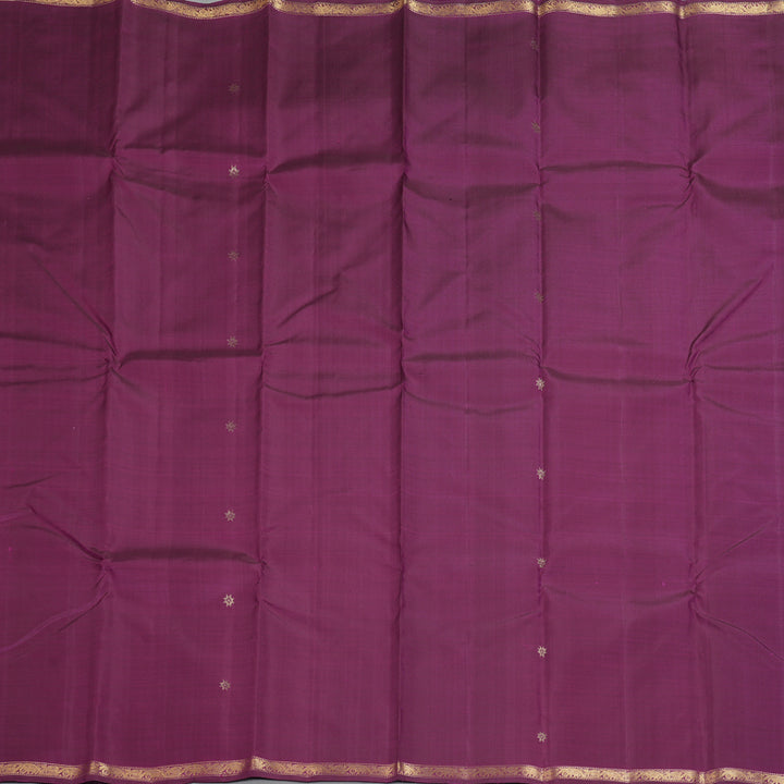 Hayagrivas Handloom Purple Kanjivaram Silk Saree KBF177E1-1