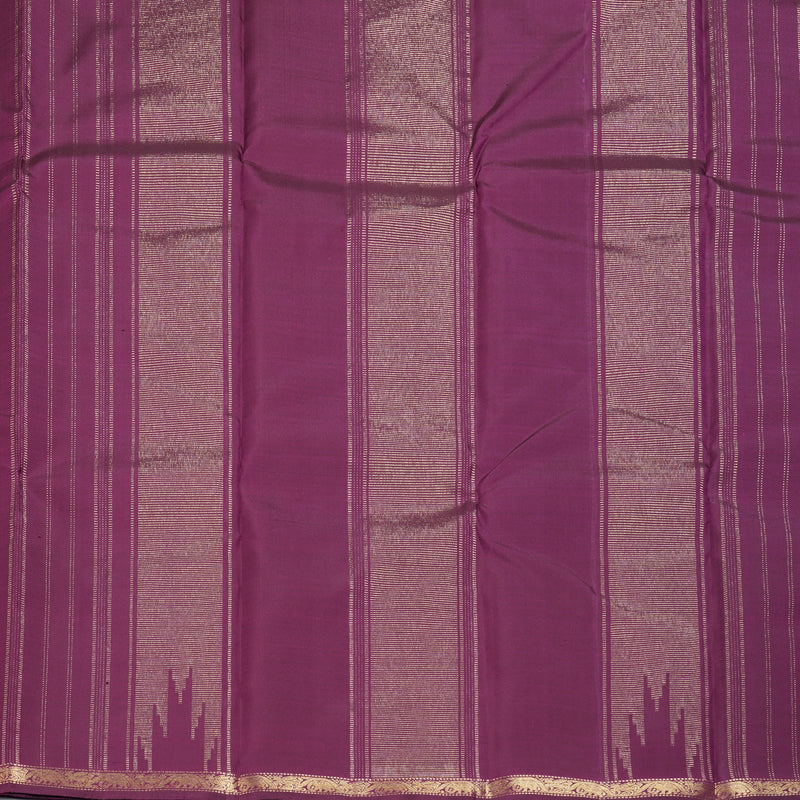 Hayagrivas Handloom Purple Kanjivaram Silk Saree KBF177E1-1