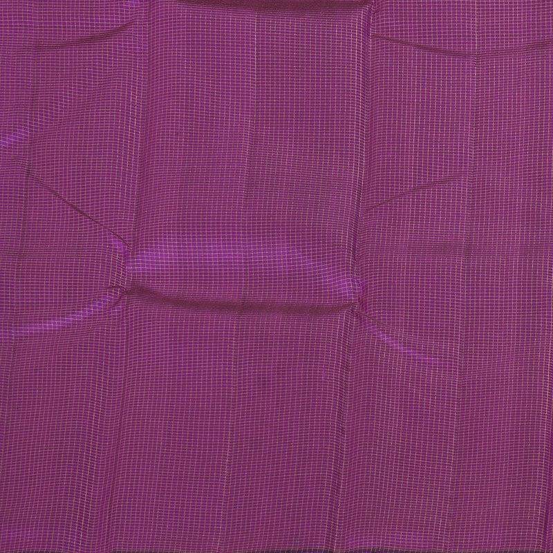 Hayagrivas Handloom Purple Kanjivaram Silk Saree with Green Border KBF178E6-1