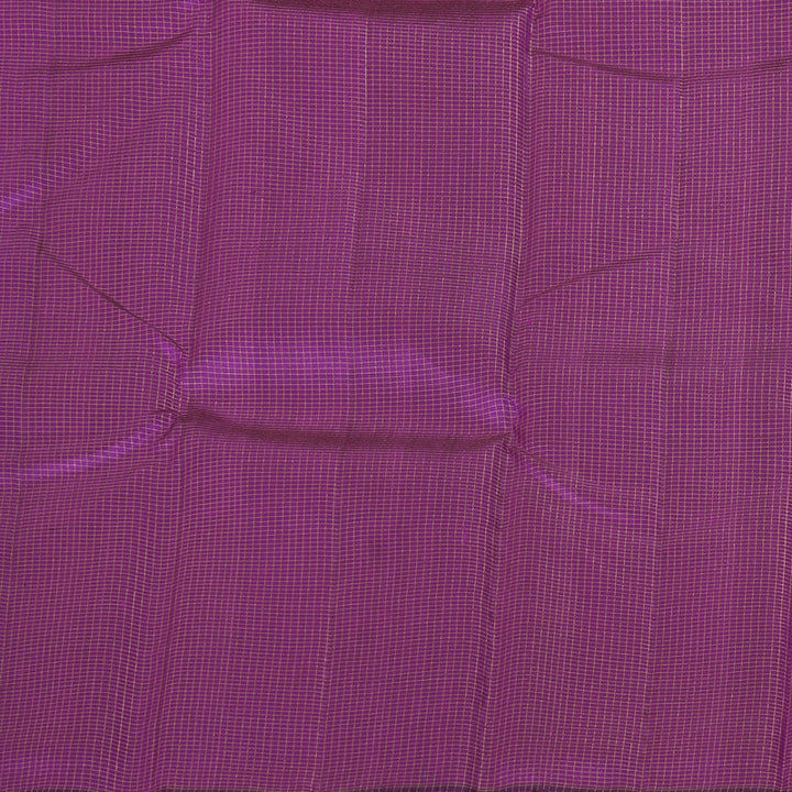 Hayagrivas Handloom Purple Kanjivaram Silk Saree with Green Border KBF178E6-1