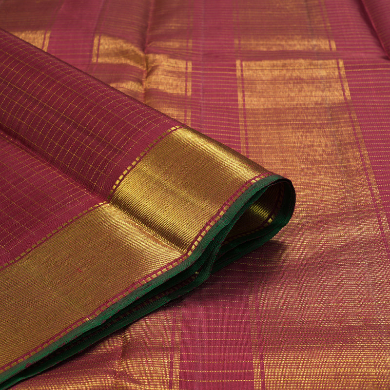 Hayagrivas Handloom Araku Maroon Kanjivaram Silk Sarees KBF183E4-1