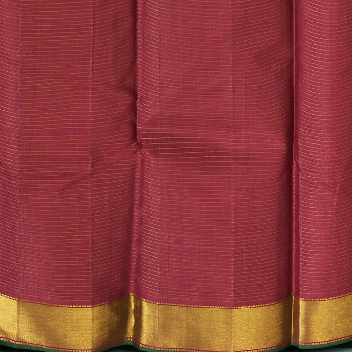 Hayagrivas Handloom Araku Maroon Kanjivaram Silk Sarees KBF183E4-1