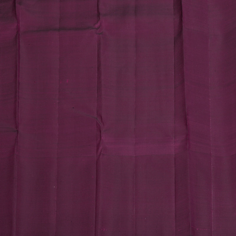 Hayagrivas Handloom Multicolour Checks Kanjivaram Silk Saree with Purple Border KBF187E1-1