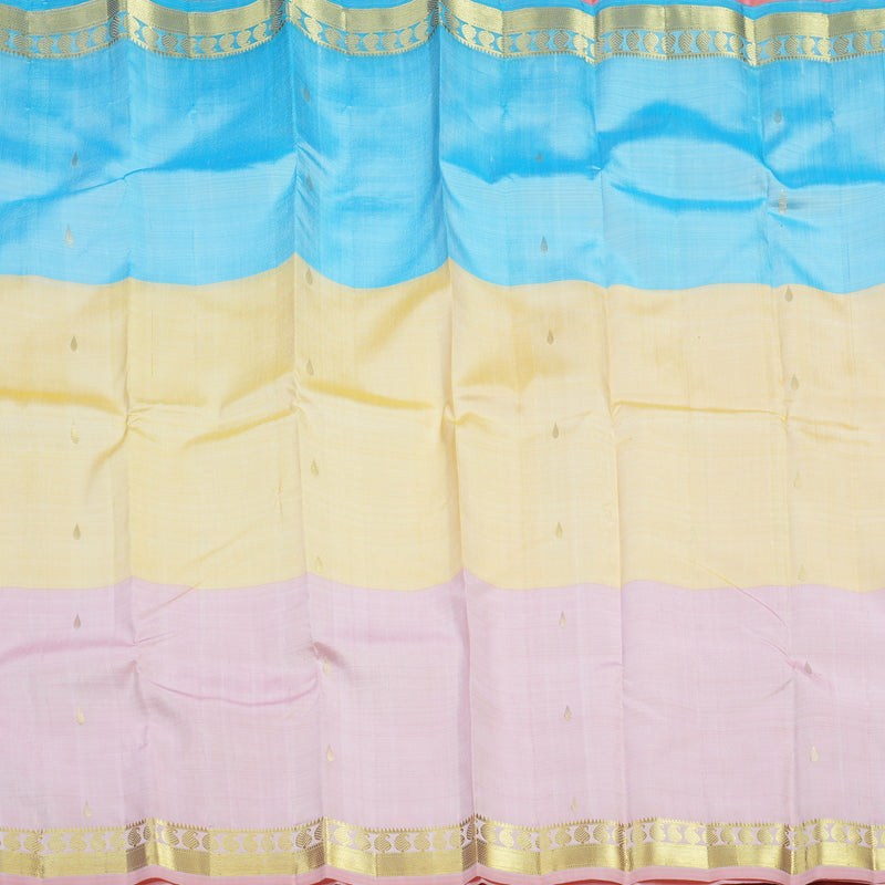 Hayagrivas Handloom Mubhagam Kanjivaram Silk Saree KBF18D2-1