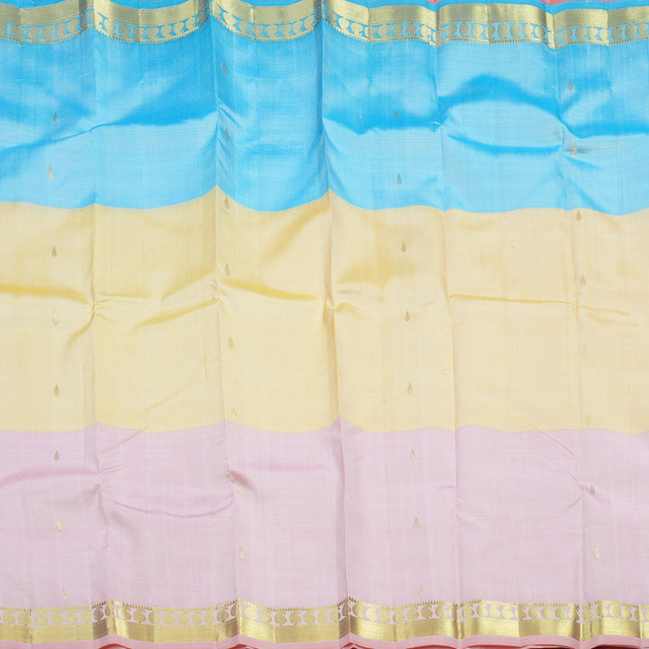 Hayagrivas Handloom Mubhagam Kanjivaram Silk Saree KBF18D2-1