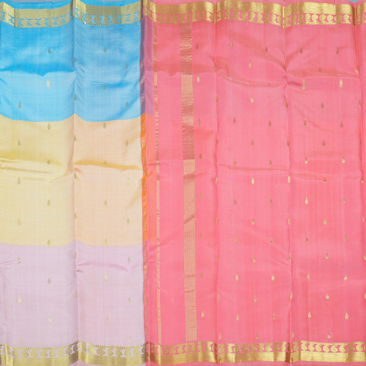 Hayagrivas Handloom Mubhagam Kanjivaram Silk Saree KBF18D2-1
