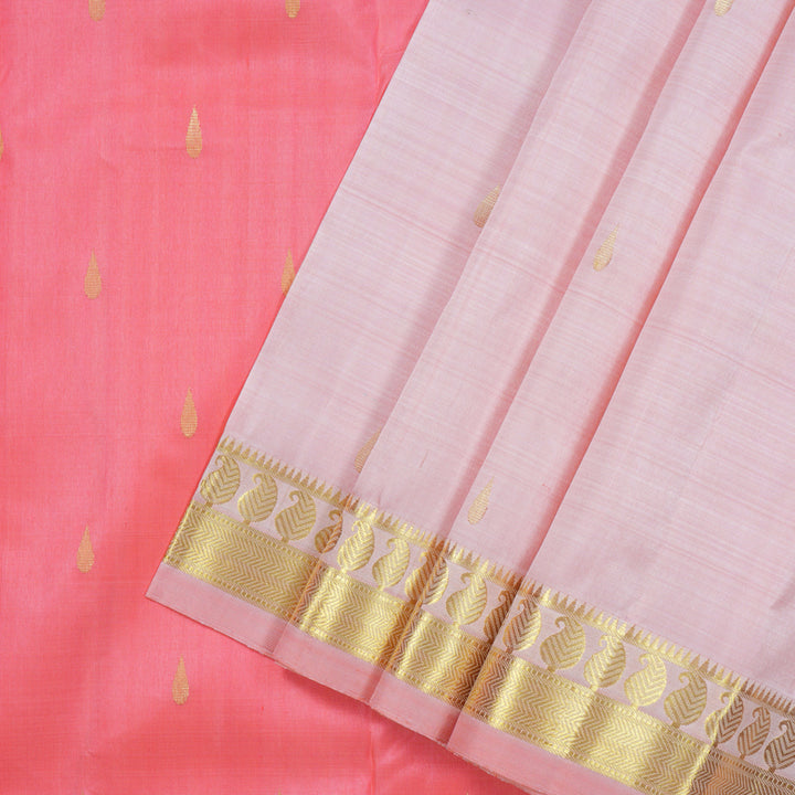Hayagrivas Handloom Mubhagam Kanjivaram Silk Saree KBF18D2-1