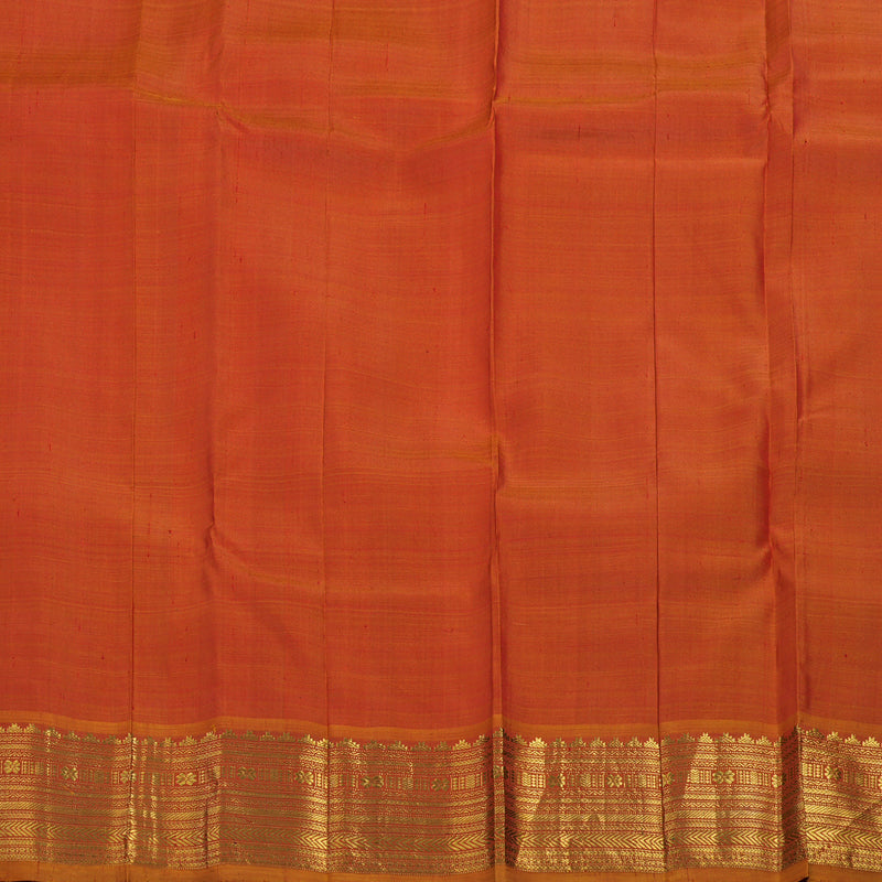 Hayagrivas Handloom Red Kanjivaram Silk Saree KBF18D4-1