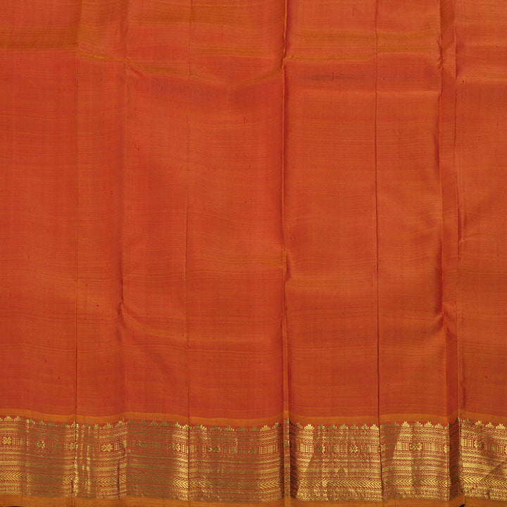 Hayagrivas Handloom Red Kanjivaram Silk Saree KBF18D4-1