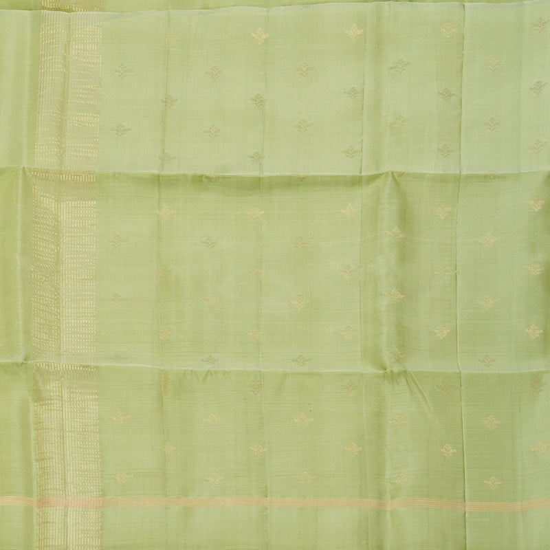 Hayagrivas Pista Green Handloom Soft Silk Saree KBF190E1-8