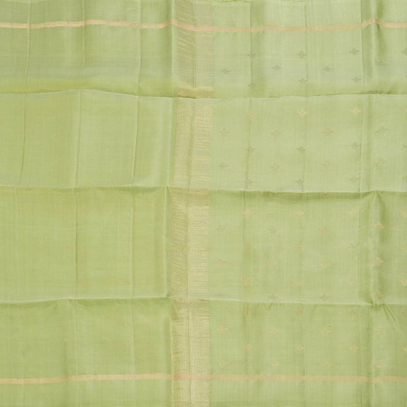 Hayagrivas Pista Green Handloom Soft Silk Saree KBF190E1-8