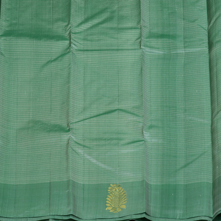 Hayagrivas Handloom Half-White Kanjivaram Silk Saree KBF196E1-11