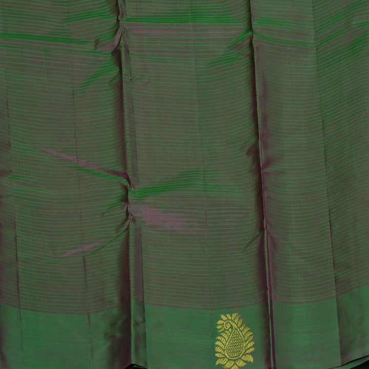 Hayagrivas Handloom Purple Kanjivaram Silk Saree KBF196E1-7