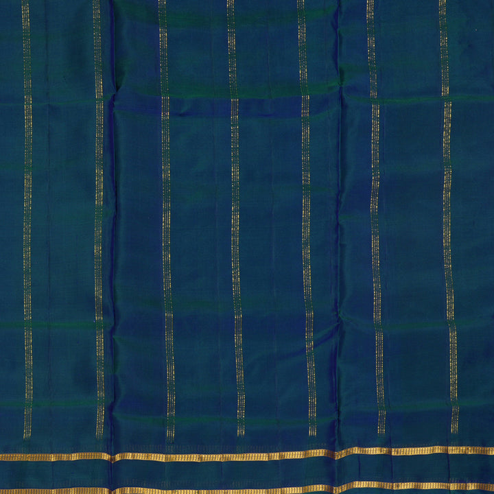 Hayagrivas Handloom Mayilkazhuthu Ten Yards Silk Saree KBF197E1-8