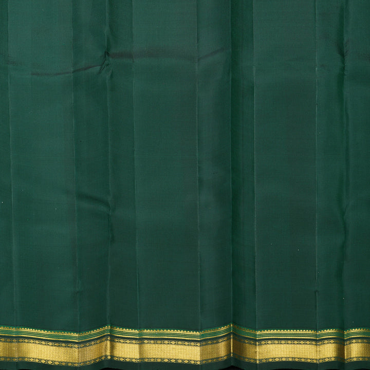 Hayagrivas Handloom Multicolour Checks Kanjivaram Silk Saree with Karum Pachai Border KBF19D3-1