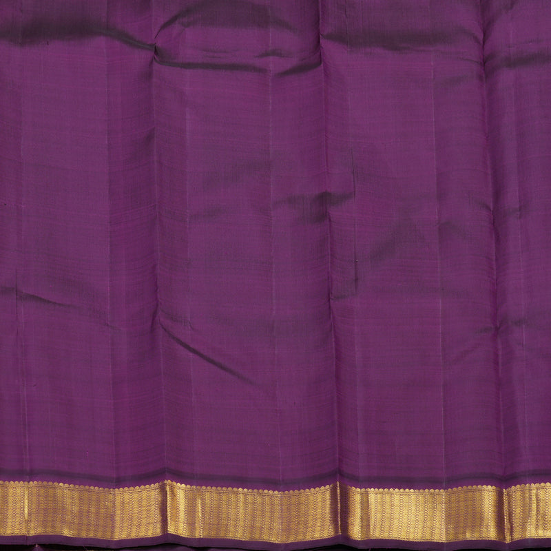Hayagrivas Handloom Lavendar Kanjivaram Silk Saree with Purple Border KBF1D6-1