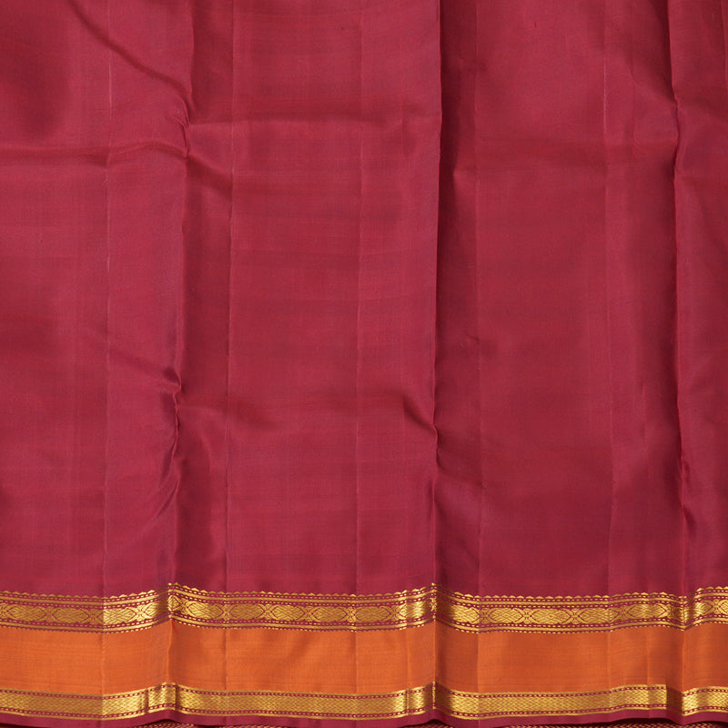 Hayagrivas Handloom Multicolour Checks Kanjivaram Silk Saree KBF205E10-1