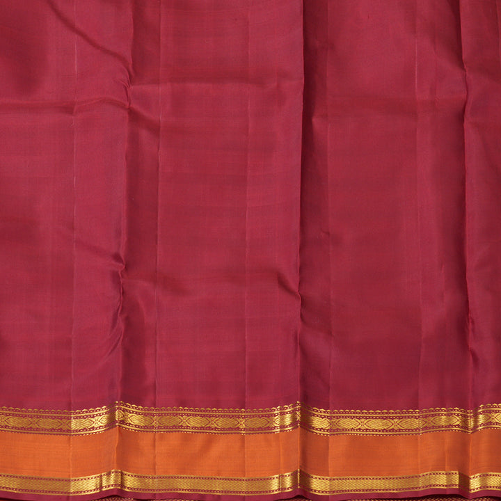 Hayagrivas Handloom Multicolour Checks Kanjivaram Silk Saree KBF205E10-1