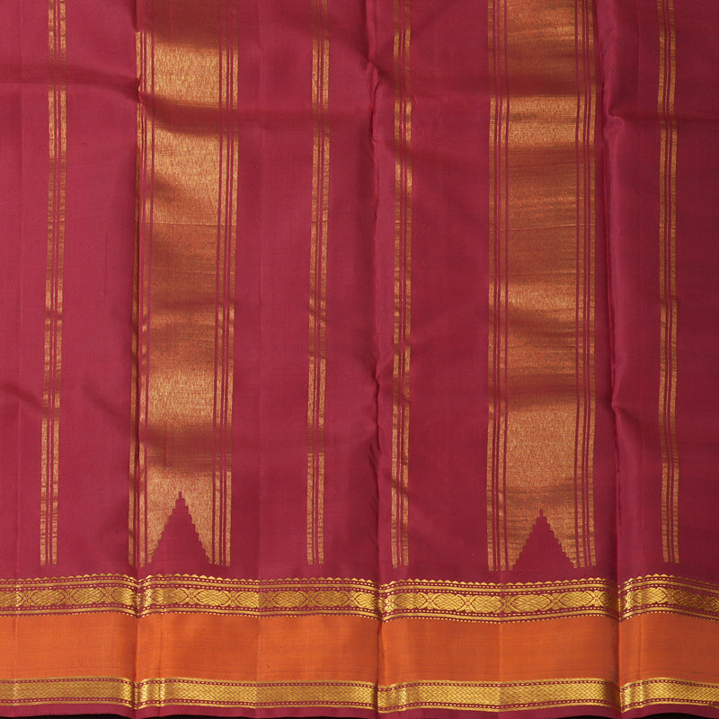 Hayagrivas Handloom Multicolour Checks Kanjivaram Silk Saree KBF205E10-1