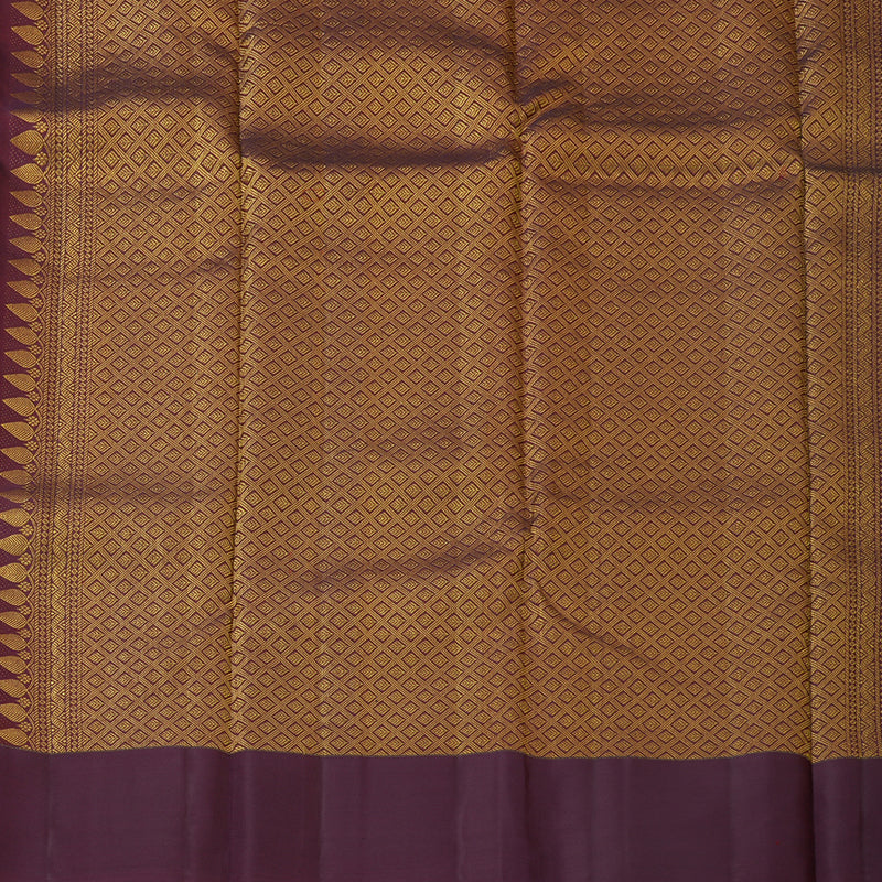Hayagrivas Handloom Multicolour Checks Kanjivaram Silk Saree KBF205E24-1