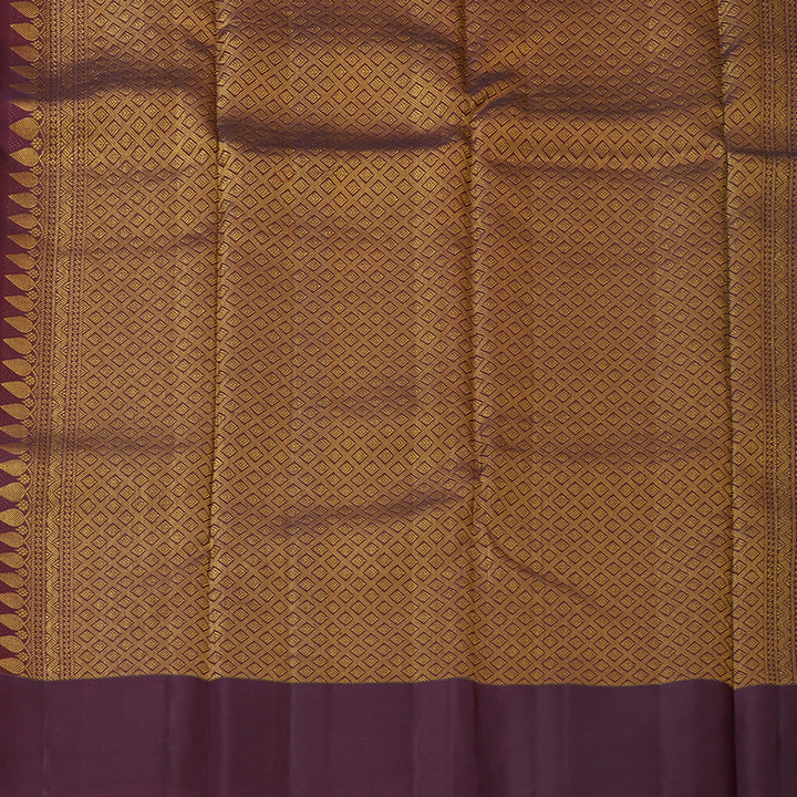 Hayagrivas Handloom Multicolour Checks Kanjivaram Silk Saree KBF205E24-1