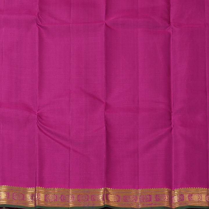 Hayagrivas Handloom Violet Kanjivaram Silk Saree KBF205E38-1
