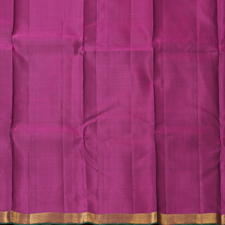 Hayagrivas Handloom Mint Green (Carpet Checks) Kanjivaram Silk Saree KBF205E4-1