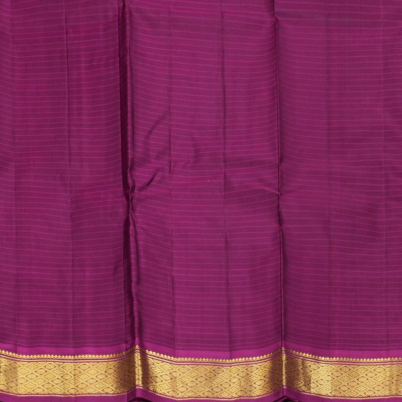 Hayagrivas Handloom Deep Nagapazham Kanjivaram Silk Saree KBF206E1-12