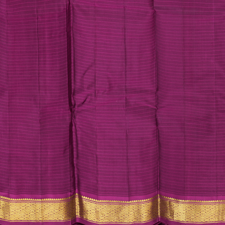 Hayagrivas Handloom Deep Nagapazham Kanjivaram Silk Saree KBF206E1-12
