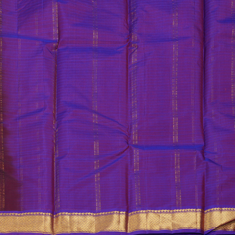 Hayagrivas Handloom Wine Maroon Kanjivaram Silk Saree KBF206E1-15
