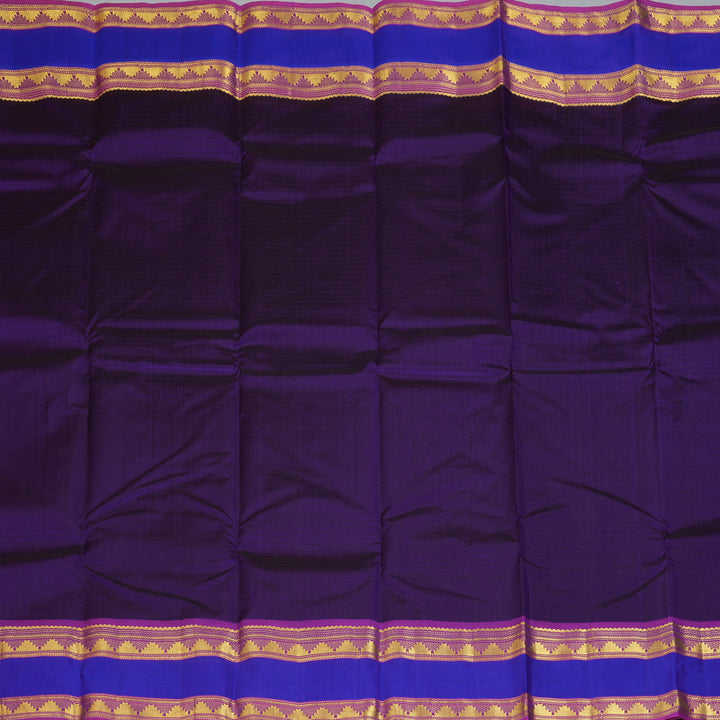 Hayagrivas Handloom Violet Kanjivaram Silk Saree KBF206E1-30