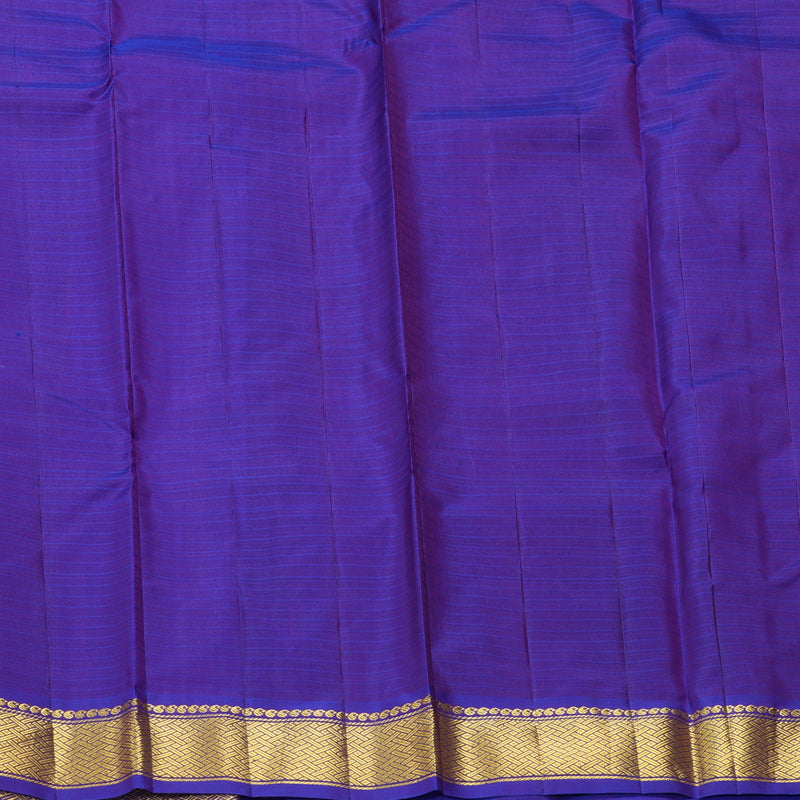 Hayagrivas Handloom Purple Kanjivaram Silk Saree with Voilet Border KBF206E1-31