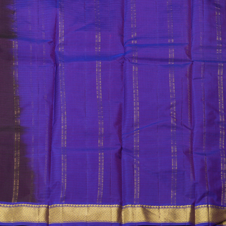 Hayagrivas Handloom Purple Kanjivaram Silk Saree with Voilet Border KBF206E1-31
