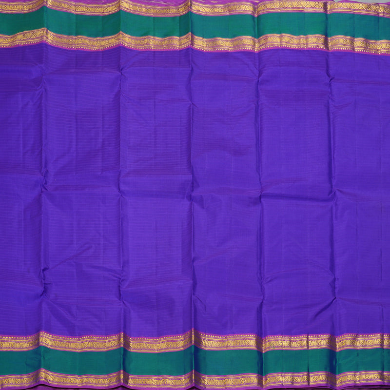 Hayagrivas Handloom Voilet Kanjivaram Silk Saree with Purple Border KBF206E1-35
