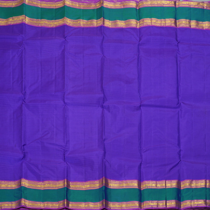 Hayagrivas Handloom Voilet Kanjivaram Silk Saree with Purple Border KBF206E1-35
