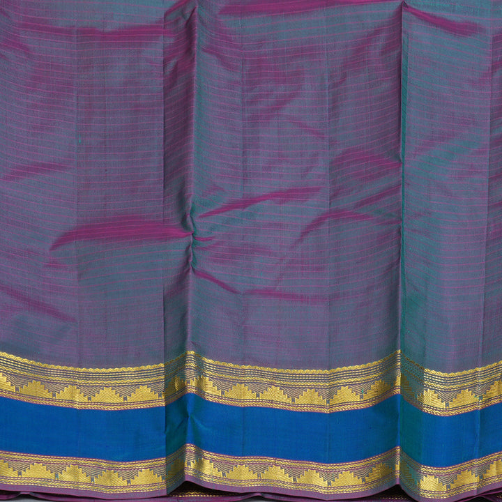 Hayagrivas Handloom Sea Green Kanjivaram Silk Saree KBF206E1-39