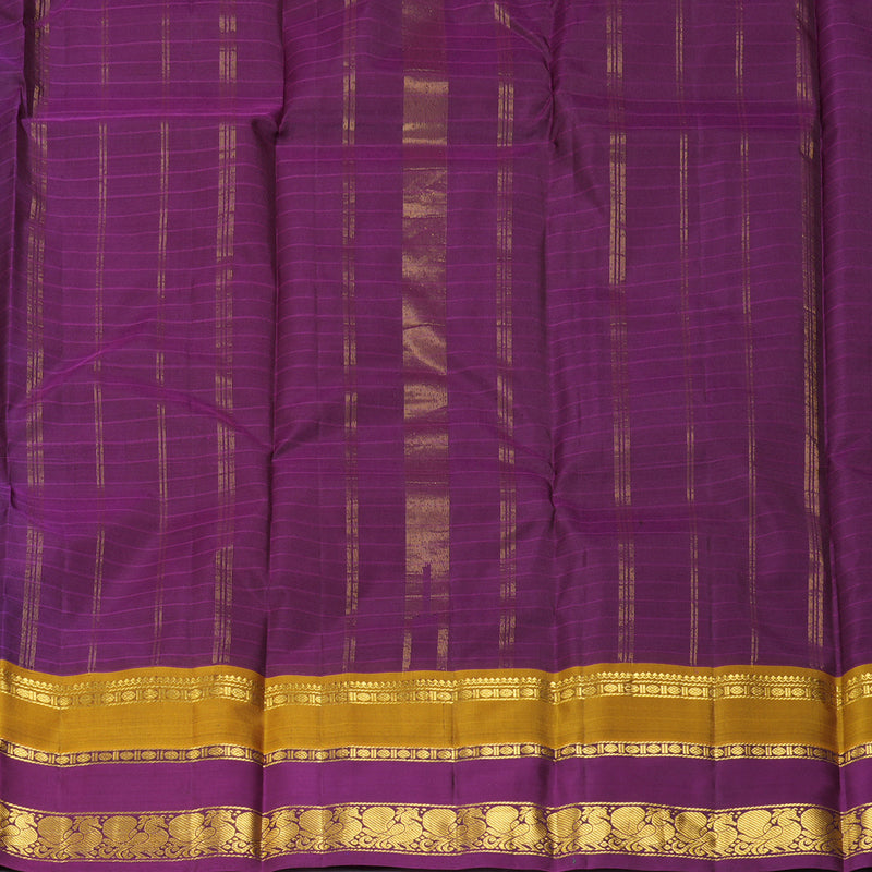 Hayagrivas Handloom Royal Blue Kanjivaram Silk Saree KBF206E1-40