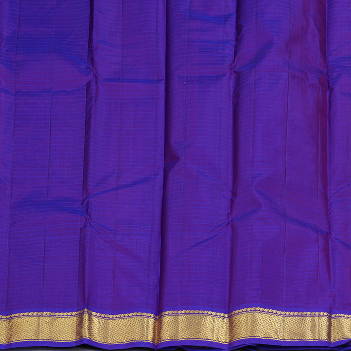Hayagrivas Handloom Plum Purple Kanjivaram Silk Saree KBF206E1-42